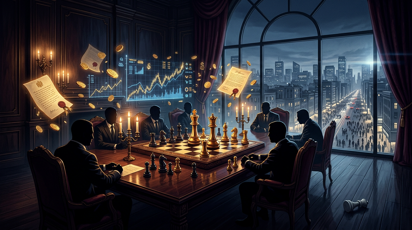 Here's a question nobody asks out loud: if capitalism is based on competition and merit, why do the same families stay wealthy for generations? Why did billionaire wealth grow $2 trillion in a single year while poverty rates stayed flat? Why do regulators consistently side with the industries they're supposed to regulate? The answer isn't conspiracy it's history. For over 600 years, the truly wealthy have used three specific strategies monopoly charters, control of money creation, and legal privilege capture to build fortunes that competition can never touch. This deep-dive blog post breaks down exactly how the secret wealth game works, who invented it, how it evolved from medieval merchant families to modern Silicon Valley giants, and what regular people can realistically do with this knowledge. Buckle up. This one changes how you see everything.