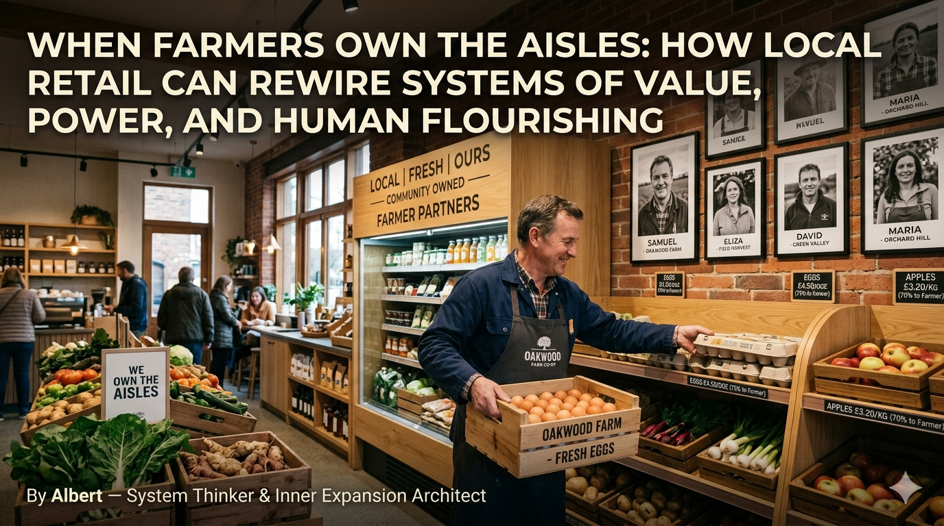 Explore how farmer-owned stores transform extraction into shared prosperity, boost farmer income, and create local food systems that serve people, communities, and the planet.