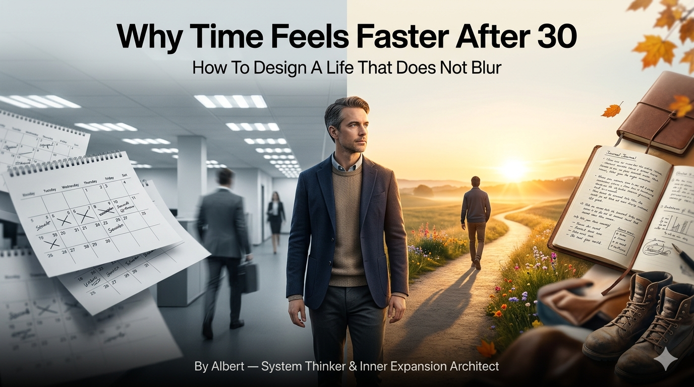 Explore the neuroscience, psychology, and habits that make time feel faster after 30, plus practical ways to slow your subjective experience of life.